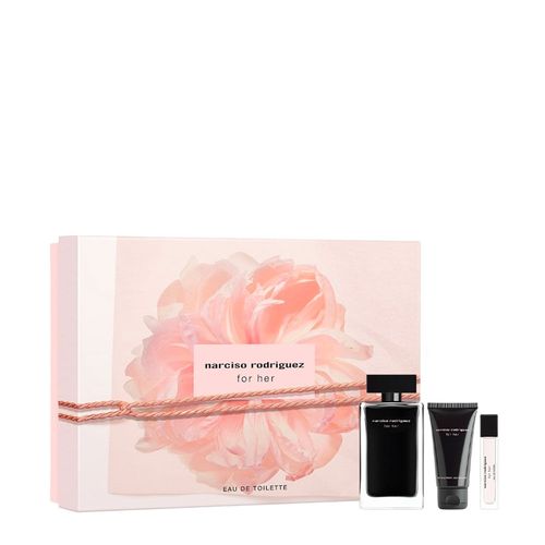 Kit Narciso Rodriguez For Her Feminino - Eau de Toilette 100ml + 10ml + Body Lotion 50ml Kit