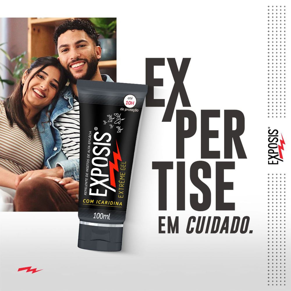 Repelente Exposis Gel com Icaridina 100ml - Drogarias Pacheco