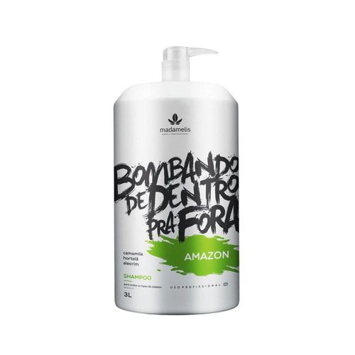 Shampoo Madamelis Amazon Bombando De Dentro Pra Fora 3 L