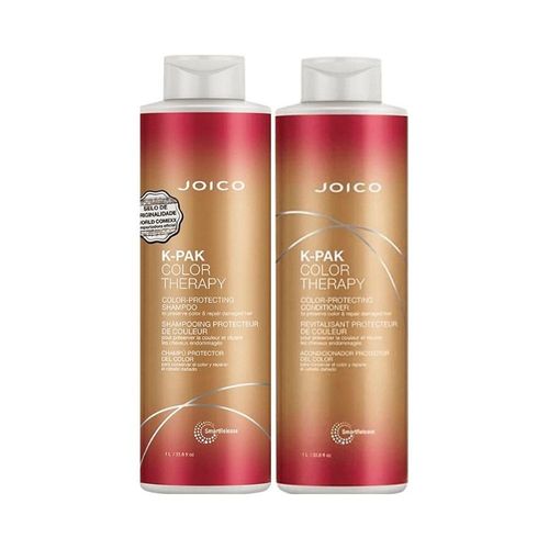 Kit Joico K-PAK Color Therapy Shampoo 1L + Condicionador 1L