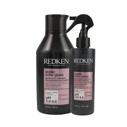 Kit Redken Acidic Color Gloss Shampoo 300ml e Leave-in 190ml