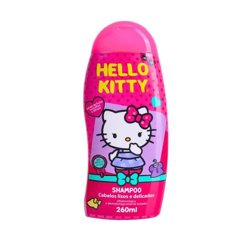 Shampoo Cia da Natureza Hello Kitty Lisos e Delicados 260 ml