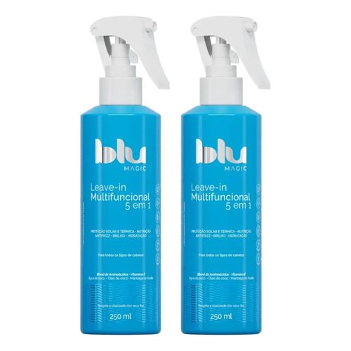 Kit C/ 2 Leave In Spray Capilar Protetor Solar Blu Magic Kit C/ 2 Leave In Spray Capilar Protetor Solar Blu Magic