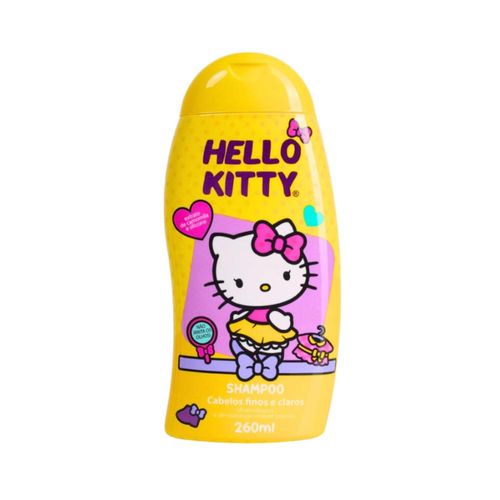 Shampoo Cia da Natureza Hello Kitty Finos e Claros 260ml
