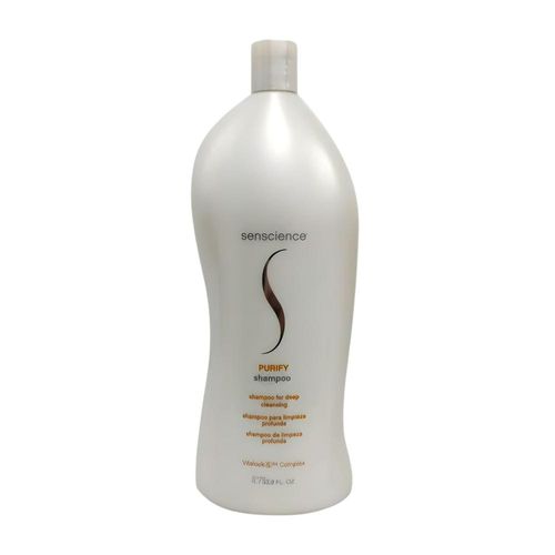 Shampoo Antirresíduo Senscience Purify Limpeza Profunda 1L