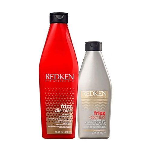 Kit Redken Frizz Dismiss Shampoo 300ml + Condicionador 250ml