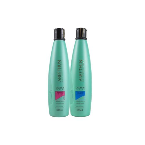 Kit Aneethun Cachos Shampoo 300 ml + Co Wash 300 ml