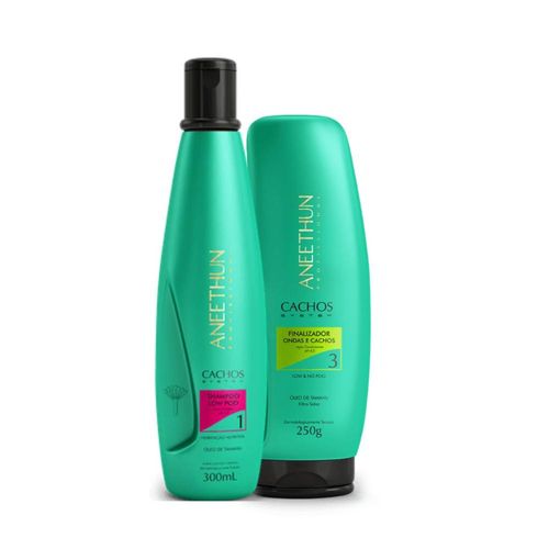Kit Aneethun Cachos Shampoo + Finalizador Ondas e Cachos