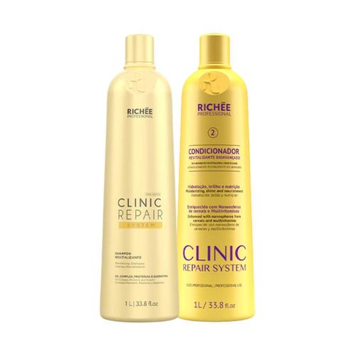 Kit Richée Clinic Repair System Shampoo + Condicionador