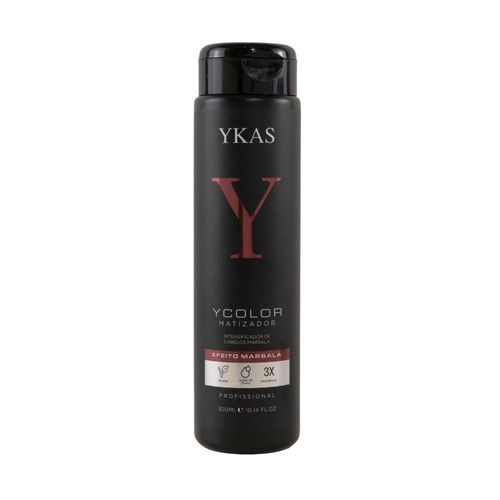 Máscara YKAS YColor Efeito Marsala Cabelos Coloridos 300 ml