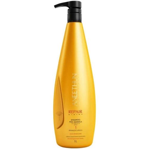 Shampoo Aneethun Repair Pós Química 1 Litro