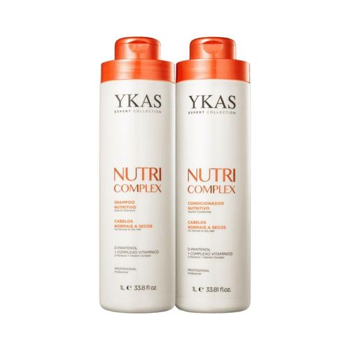 Kit Ykas Nutri Complex Shampoo + Condicionador 1 Litro