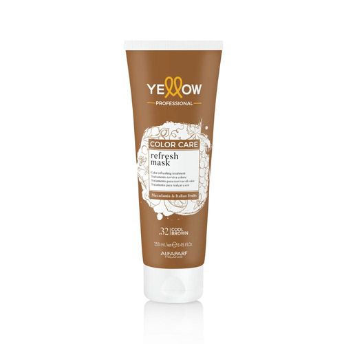 Leave-in Yellow Color Care Refresh Mask .32 Cool Brown 200ml