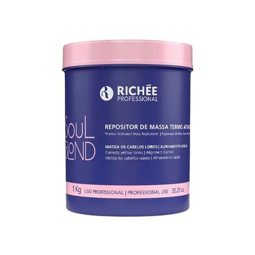 Botox Capilar Richée Soul Blond Repositor De Massa 1Kg