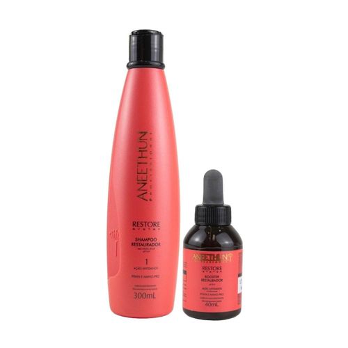 Kit Aneethun Restore Shampoo 300 ml + Booster 40 ml