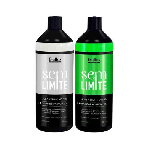 Kit Évallos Progressiva Organic + Shamp Sem Limite 2x1L