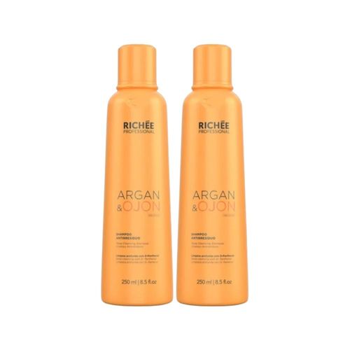 Kit Richée Argan e Ojon 2 Shampoo 250 ml Kit Richée Argan e Ojon 2 Shampoo 250 ml