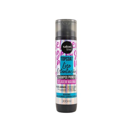 Shampoo Salon Line Liso Ostentação Selagem Máxima 300 ml