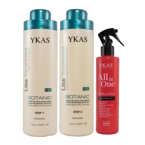 Kit Ykas Botanic Progressiva Formol Free 2x1L+ All In One Kit Ykas Botanic Progressiva Formol Free 2x1L+ All In One