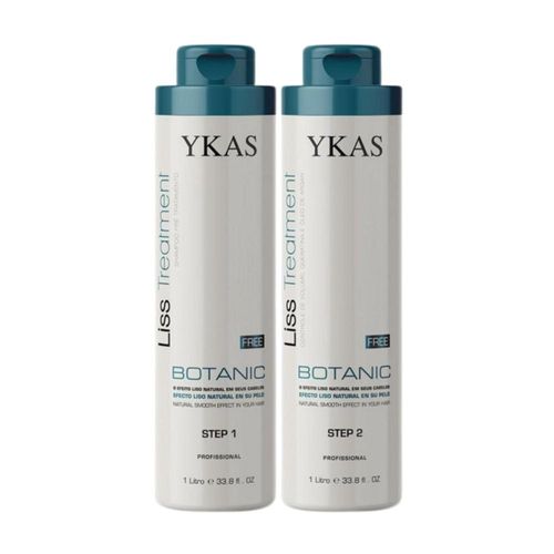 Kit Ykas Botanic Escova Progressiva Formol Free 2 x 1 L