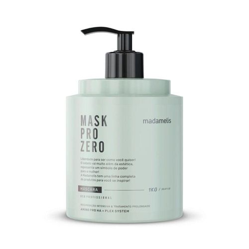 Botox Capilar Madamelis Mask Pro Zero Redutor de Volume 1Kg