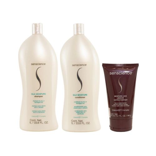 Kit Senscience Silk Moisture Shamp+Cond+Moisture Lock 150ml Kit Senscience Silk Moisture Shamp+Cond+Moisture Lock 150ml