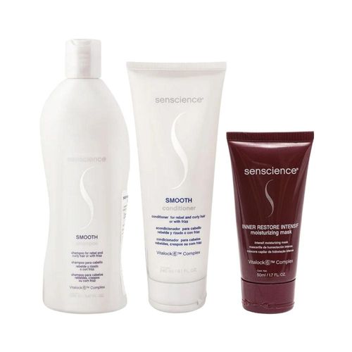 Kit Senscience Smooth Shamp+Cond+Inner Intensif 50ml