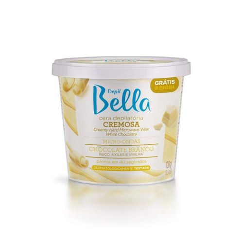 Cera Depilatória Depil Bella MicroOndas ChocoBranco 100g
