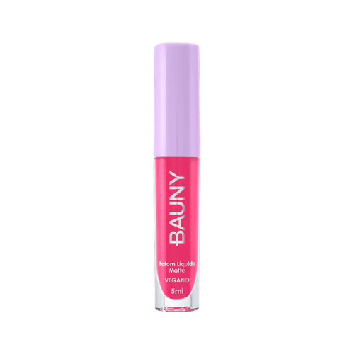 Bauny - Batom Líquido Matte Vegano 5ml Bauny-Cor-100 Cor 090 Bauny-Cor-090 Bauny - Batom Líquido Matte Vegano 5ml Bauny-Cor-100 Cor 090 Bauny-Cor-090