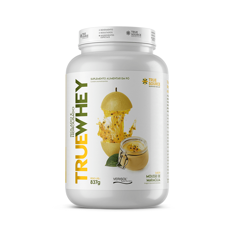 True Whey Protein Mousse De Maracujá 837G
