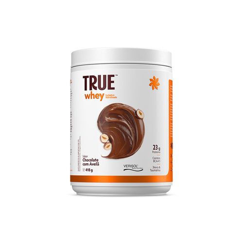 True Whey Protein Chocolate Com Avelã 418G