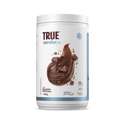 True Whey Zero Lactose Chocolate 70% Cacau 900G