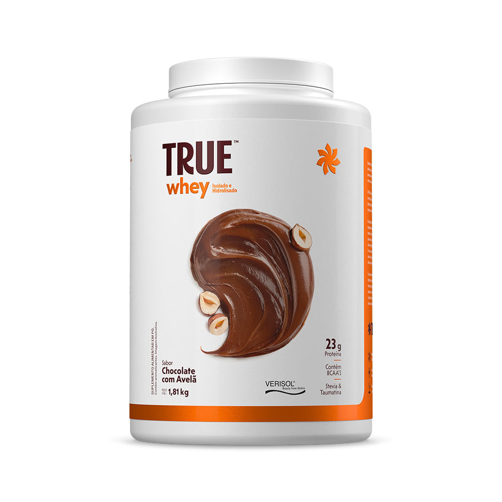 True Whey Protein Chocolate Com Avelã 1810G