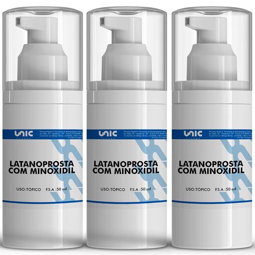 Kit 3 Latanoprosta Espuma Capilar 50ml