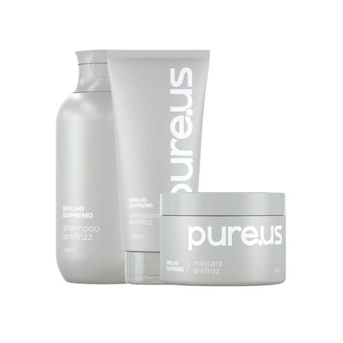 Kit Tratamento Madamelis Pure Us Antifrizz 3 Produtos