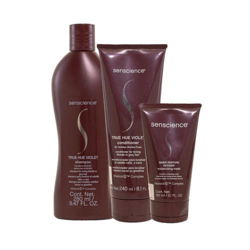 Kit Senscience True Hue Violet Home Care Mask Inner Intensif Kit Senscience True Hue Violet Home Care Mask Inner Intensif