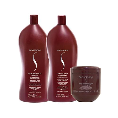 Kit Senscience True Hue Violet Salon Duo+InnerIntensif 500ml