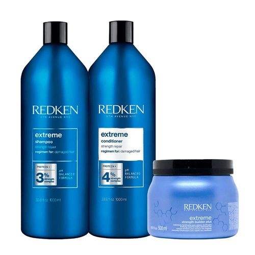 Kit Redken Extreme Salon Care 3 Produtos