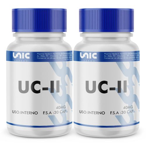 Kit 2 Frascos de UC-II (Colágeno Tipo 2) 40mg 30 caps
