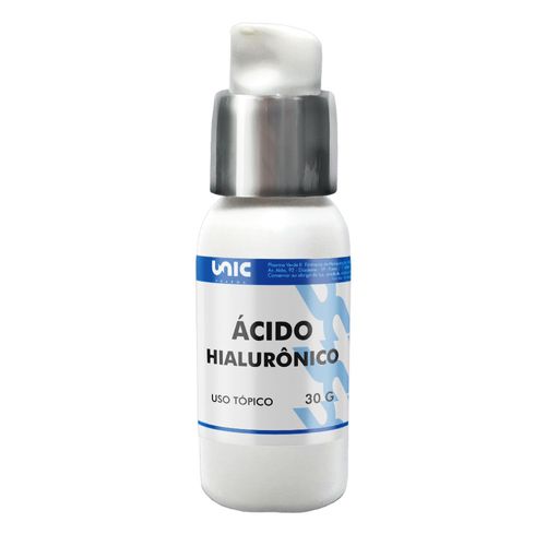 Ácido Hialurônico 1% -Embalagem Premium - 30Gr