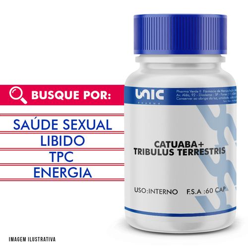 Catuaba + Tribulus Terrestris 60 doses