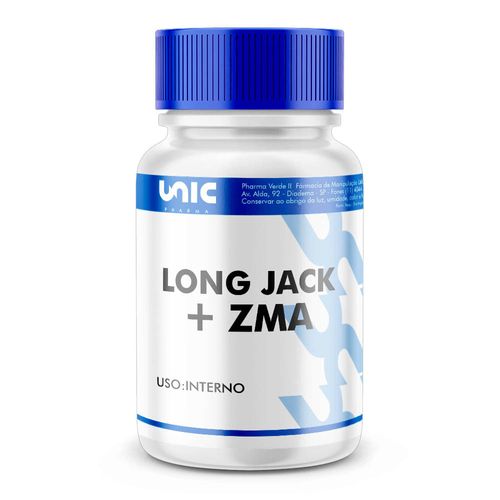 Long jack 750mg + Zma - 60doses 60 Cápsulas
