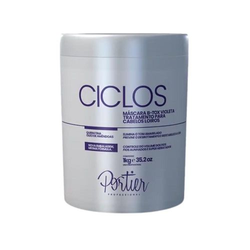 Botox Capilar Capilar Portier Ciclos Btx Violet Máscara 1Kg