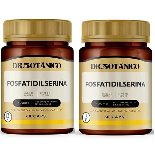 KIT 2 FOSFATIDILSERINA 400MG 60 CAPS DR. BOTANICO