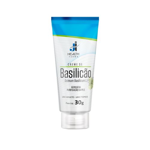 Pomada De Basilicão 30g Para Cravos E Espinhas e Pelos Encravados - J I Health 1 unid