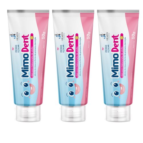 kit 2 Mimodent Gel 10g - J I Health Farma