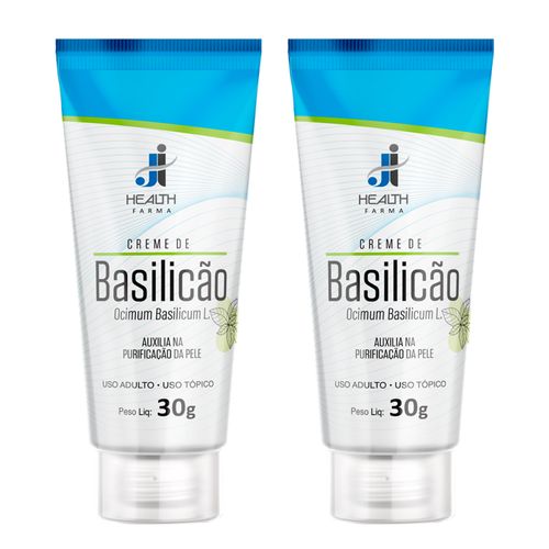 kit 2 Creme Basilicão 30g - J I Health