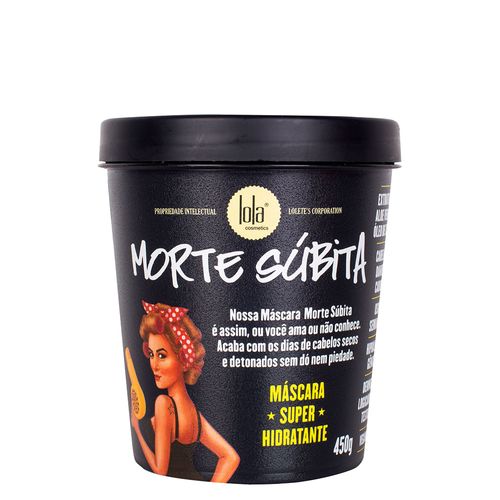Máscara de Hidratação Lola Cosmetics Morte Súbita 450g 450 g