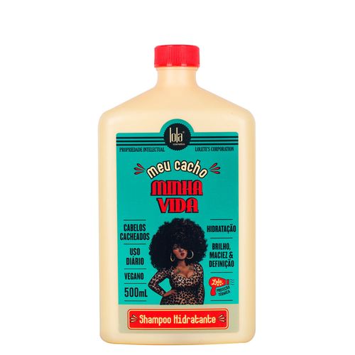 Shampoo de Hidratação Lola Cosmetics Meu Cacho Minha Vida 500ml 500 ml