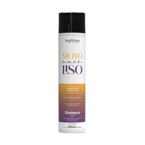 Shampoo MyPhios Muito Mais Liso Redução de Frizz 300 ml
